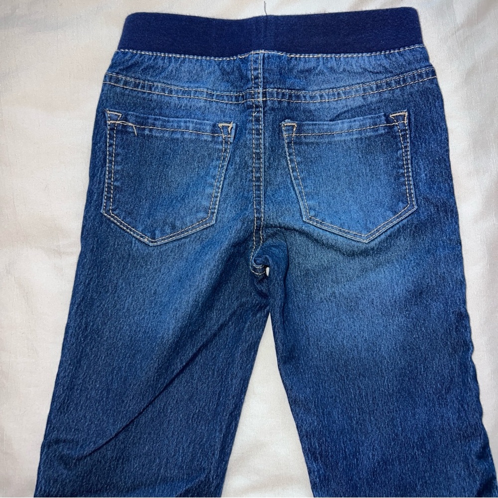Cherokee Dark‎ Blue Jeggings Girls Size 5T - Picture 5 of 11